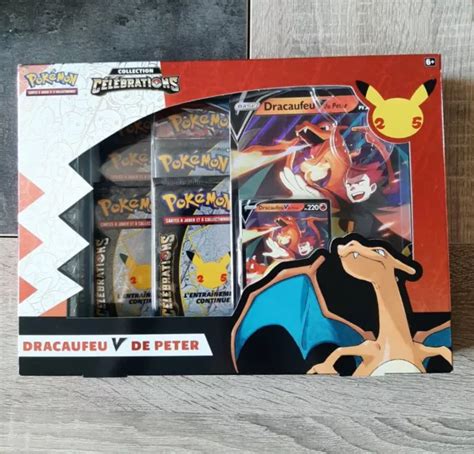 Pok Mon Coffret Dracaufeu V De Peter C L Brations Ans Neuf