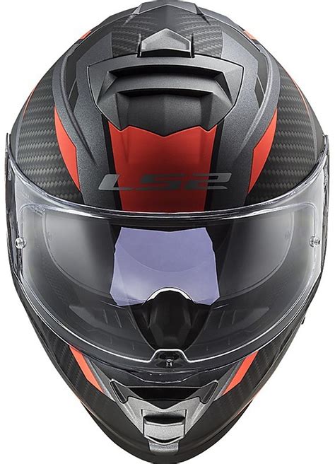 Casque De Moto Int Gral Double Visi Re Ls Ff Storm Racer Titanium