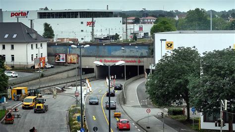 Ver Nderte Verkehrsf Hrung Auf Baustelle In G Tersloher Innenstadt Nw De