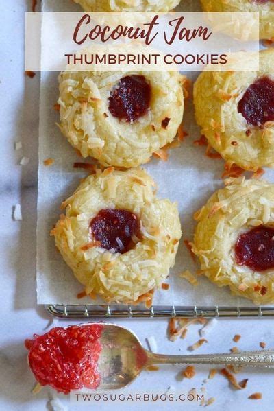 Coconut Jam Thumbprint Cookies Artofit