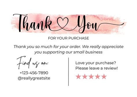 Printable Customizable Thank You Card Templates Canva