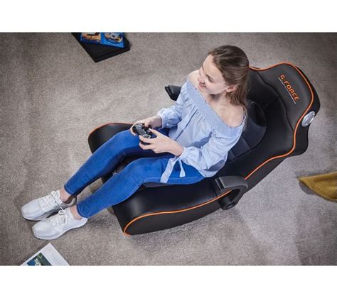 Buy X Rocker G Force 2 1 Floor Rocker Gaming Chair Black Free