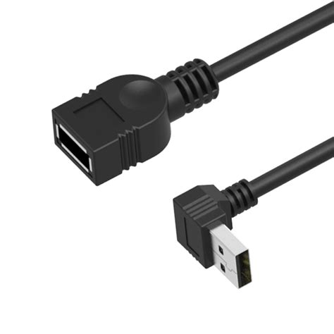 Ntc Usb 20 A Male Down Angle To A Female Socket Cable