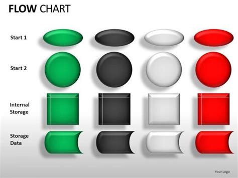 Flowchart Process Symbols For PowerPoint