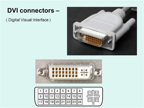 Распиновка dvi vga: Распиновка DVI и VGA и переходник между ними ...