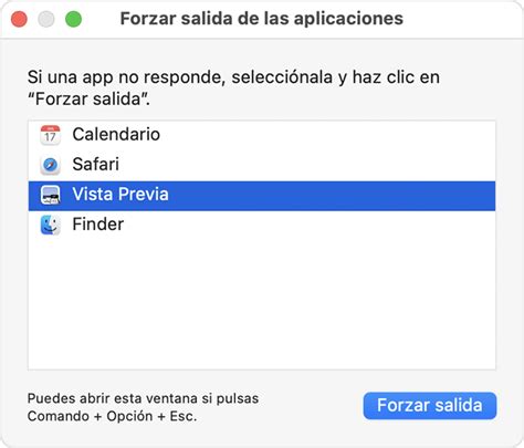 C Mo Forzar La Salida De Una App En El Mac Soporte T Cnico De Apple Es