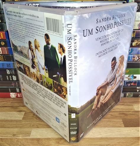 Dvd Original Um Sonho Poss Vel Sandra Bullock Dublado Mercado Livre