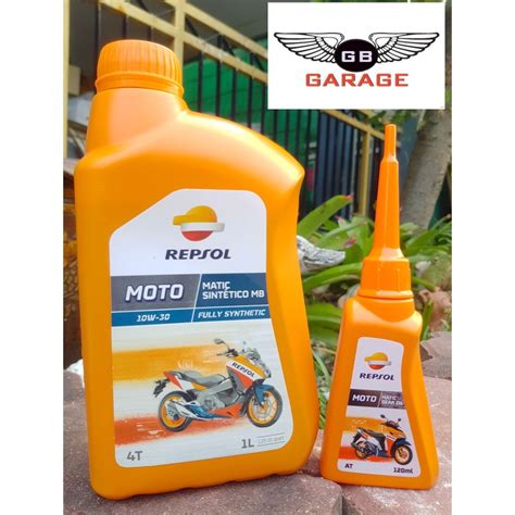 นำมนเครอง REPSOL MOTO MATIC SINTETICO MB 10W30 ขนาด 1 ลตร