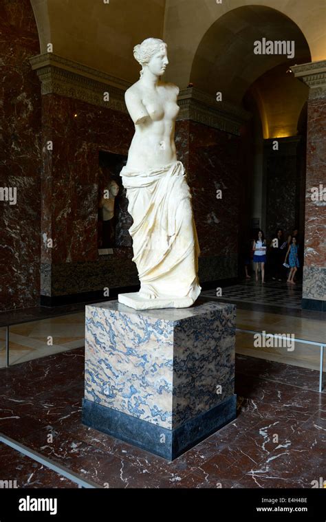 Venus De Milo The Louvre Museum Paris France Europe FR City Of Lights