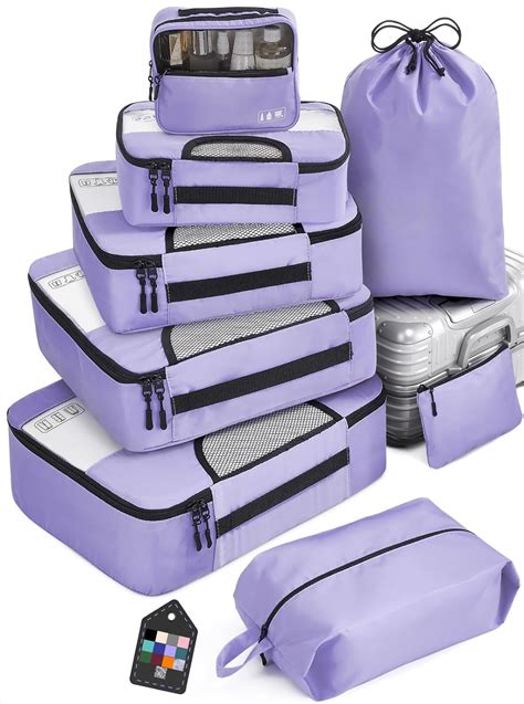 Amazon Veken Set Packing Cubes For Suitcases Travel Bag