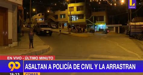 Comas policía es trasladada a hospital tras sufrir asalto Sociedad