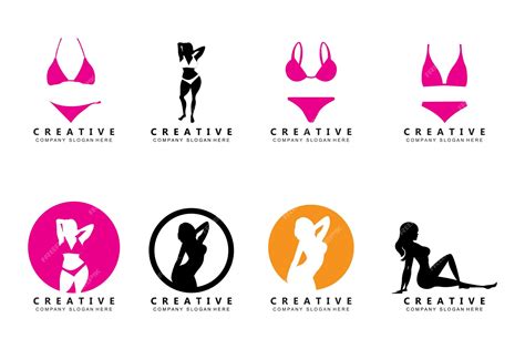 Premium Vector Summer Sexy Womens Clothing Bikini Logo Icon Symbol