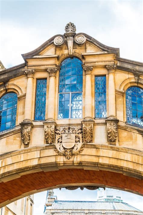 Hertford Bridge Known As The Bridge Of Sighs Is A Skyway Joining Two