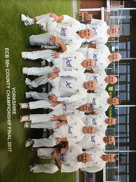 Yorkshire Cricket Board News Yorkshire Over 50s Ccc Champions Once