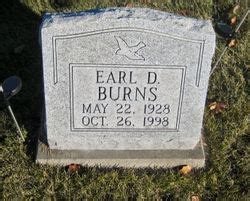 Earl Delbert Burns M Morial Find A Grave