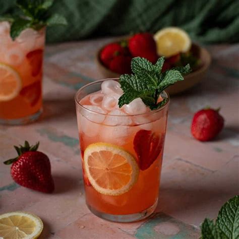 Easy Strawberry Lemonade Vodka Drink Recipe Besto Blog