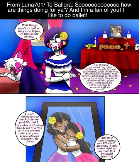 Comic Strip: Anime fnaf characters in conversation