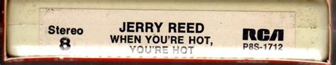 Jerry Reed When You Re Hot You Re Hot Sealed Track Tape
