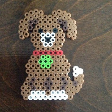 Dog Perler Beads By Perlerbeadideas Crafts Hama Beads Pinterest