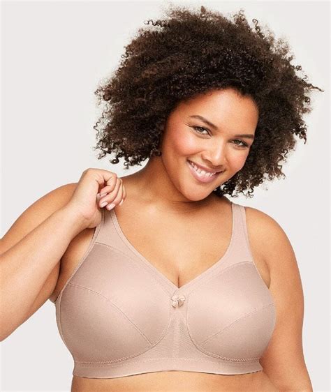 Glamorise Magiclift Active Support Wire Free Bra Cafe