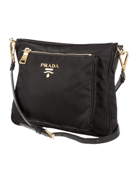 Prada Tessuto E Saffiano Crossbody Bag Handbags PRA141259 The