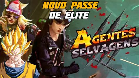 Free Fire Ao Vivo Chegou O Passe De Elite Agentes Selvagens