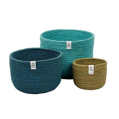 Korb Set Aus Jute Ocean 3er Set