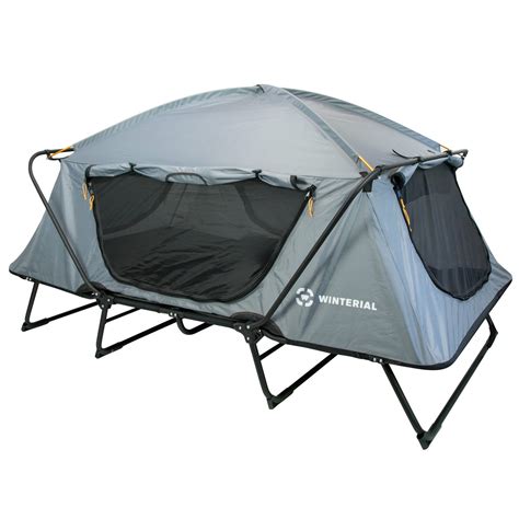 Elevated Two Person Camping Tent Cot Stay Dry And Bug Free