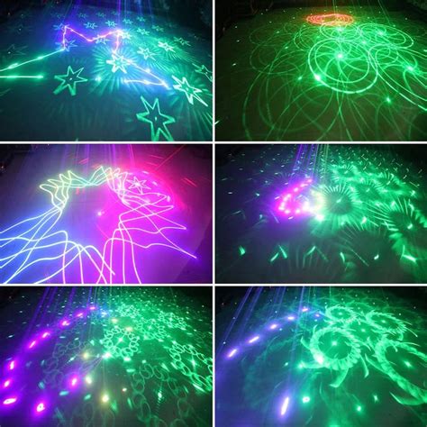 Afralia™ Rgb Laser Beam Line Scanner 2in1 Projector Dj Disco Stage Lighting Effect Nel 2024