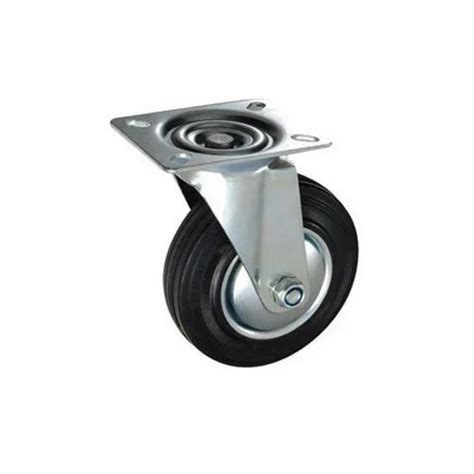 Rubber Caster Wheels, Size: 3" To 10" at best price in Bhiwandi | ID ...