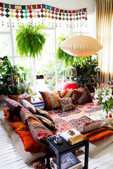 Decor Boho Estilo Bo Mio Bohemian Living Rooms Chic Living Room