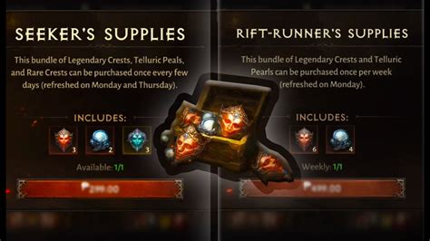 Seeker S And Rift Runner S Supplies In Elder Rift Run Diablo Immortal