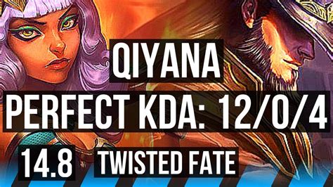 Qiyana Vs Twisted Fate Mid Solo Kills Legendary