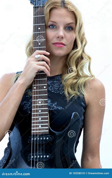 Female Rock Star Stock Photo - Image: 10258510