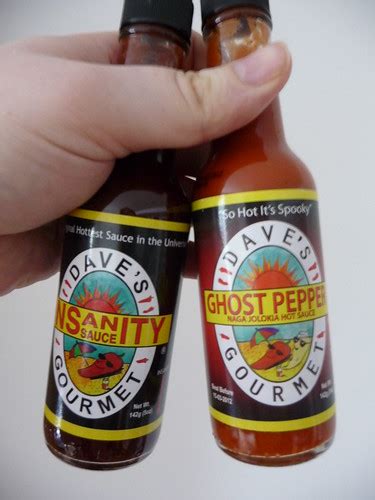 The Great Chilli Review Daves Gourmet Insanity Sauce And Ghost Pepper