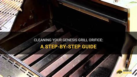 Cleaning Your Genesis Grill Orifice A Step By Step Guide Shungrill