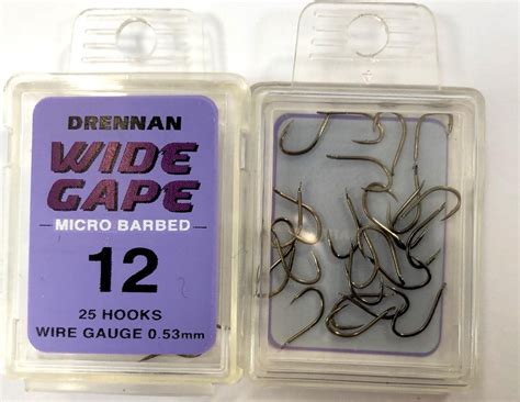 Drennan Wide Gape Micro Barbed Hooks Reniers Fishing