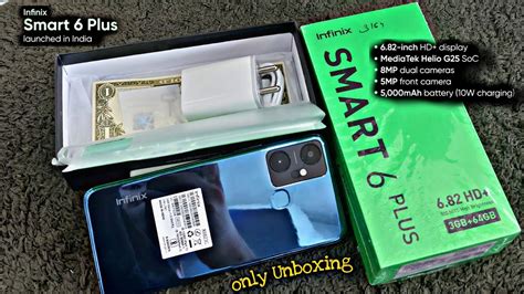 Infinix Smart 6 Plus Real Unboxing Video Step By Step Infinix Smart 6