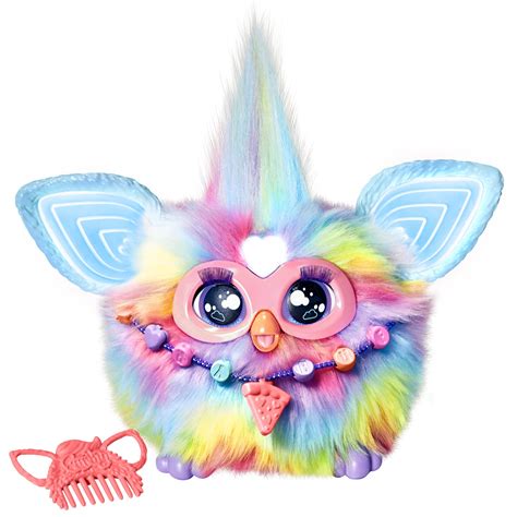 Furby Hasbro Tie Dye Peluche Parlante Qui Brille Dans Le Noir