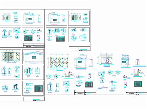 Estrutura Do Telhado Em Autocad Baixar Cad Mb Bibliocad