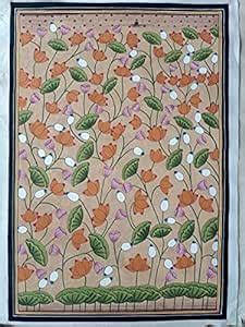 Traditional Artwork Painting Pichwai Of Kamal Talai Hand Painted On