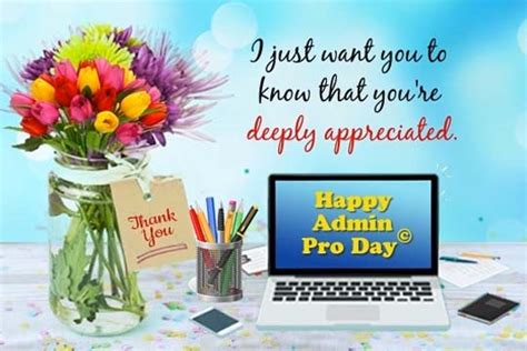 Appreciation On Admin Pro Day® Free Administrative Professionals Week