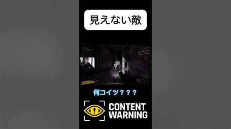 これ仕様なの？バグなの？何だったの？contentwarning ホラゲ ホラーゲーム実況プレイ ゲーム実況 協力ゲーム