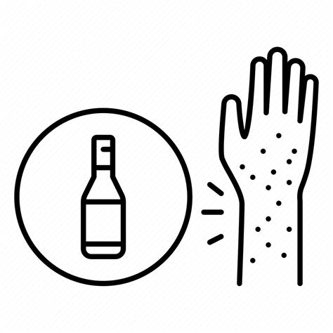 Beer, alcohol, allergy to alcohol, allergy, rash icon - Download on ...