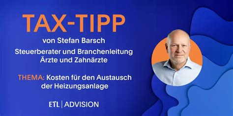 Tax Tipp Steuerbriefing Am Donnerstag Tipp Etl Advision