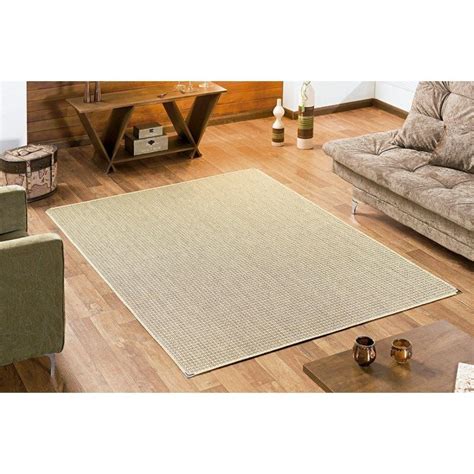 Tapete para Sala 1 50x2 00M Sisal Lancer Canto em Aço Clean