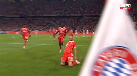 Lucas Hernández Anotó Gol De Cabeza Para 1 0 De Bayern Munich Ante