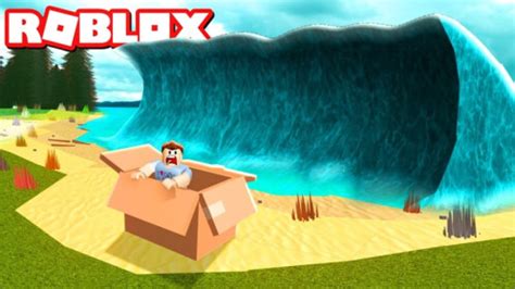 Survive The Tsunami In Island Roblox