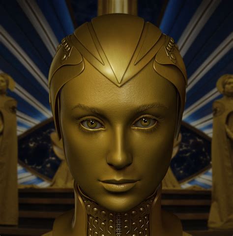 Likeness Sculpt Of Elizabeth Debicki As Ayesha Marvel Films Marvel Characters Makeover Party