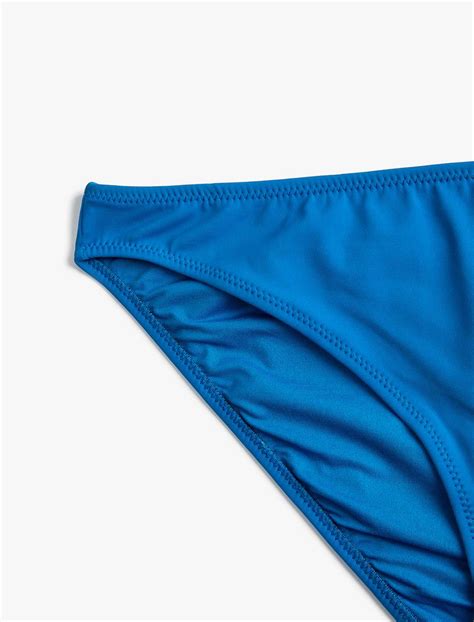 Lacivert Kadın Basic Bikini Altı Normal Bel SAK BM Koton